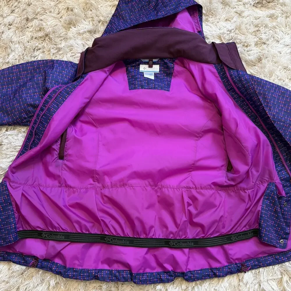 Columbia Medium Ski Snowboard‎ Coat Whirlibird Intercharge Omni-Tech Jacket